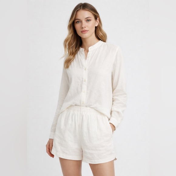 We Wore What NWT Set Button-Up Shirt and Shorts Set